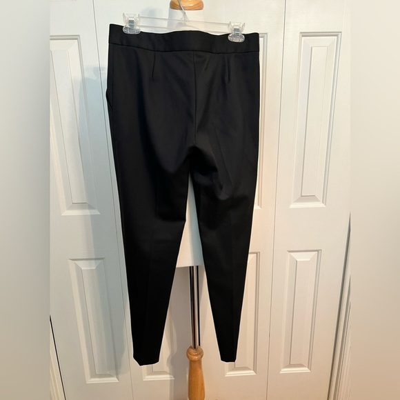 Stella McCartney Vivian Skinny Zip Black Pants Size Italian 40, US 4-6 - Picture 11 of 15